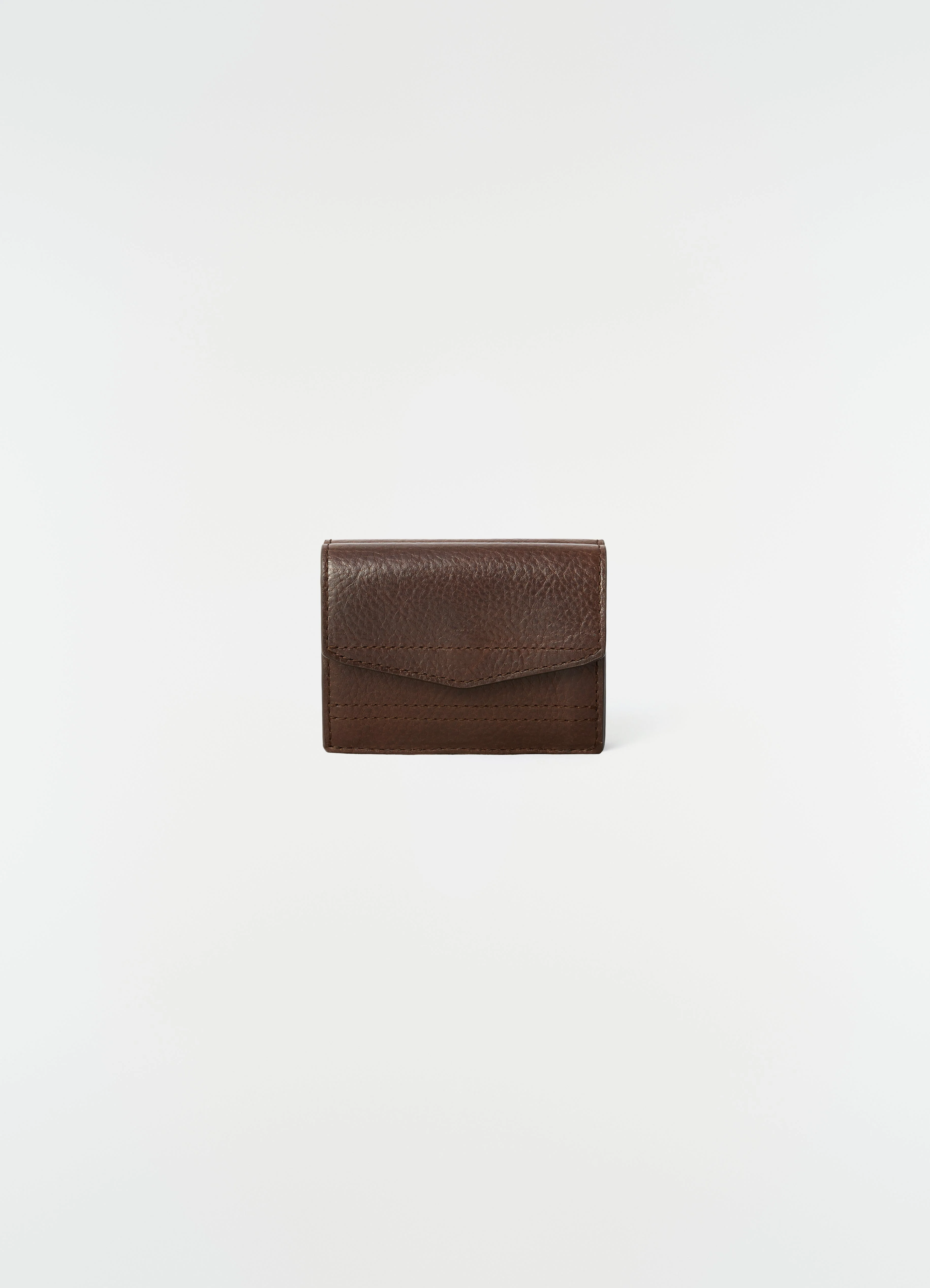 GEAR TRIFOLD WALLET IN LEATHER - 1