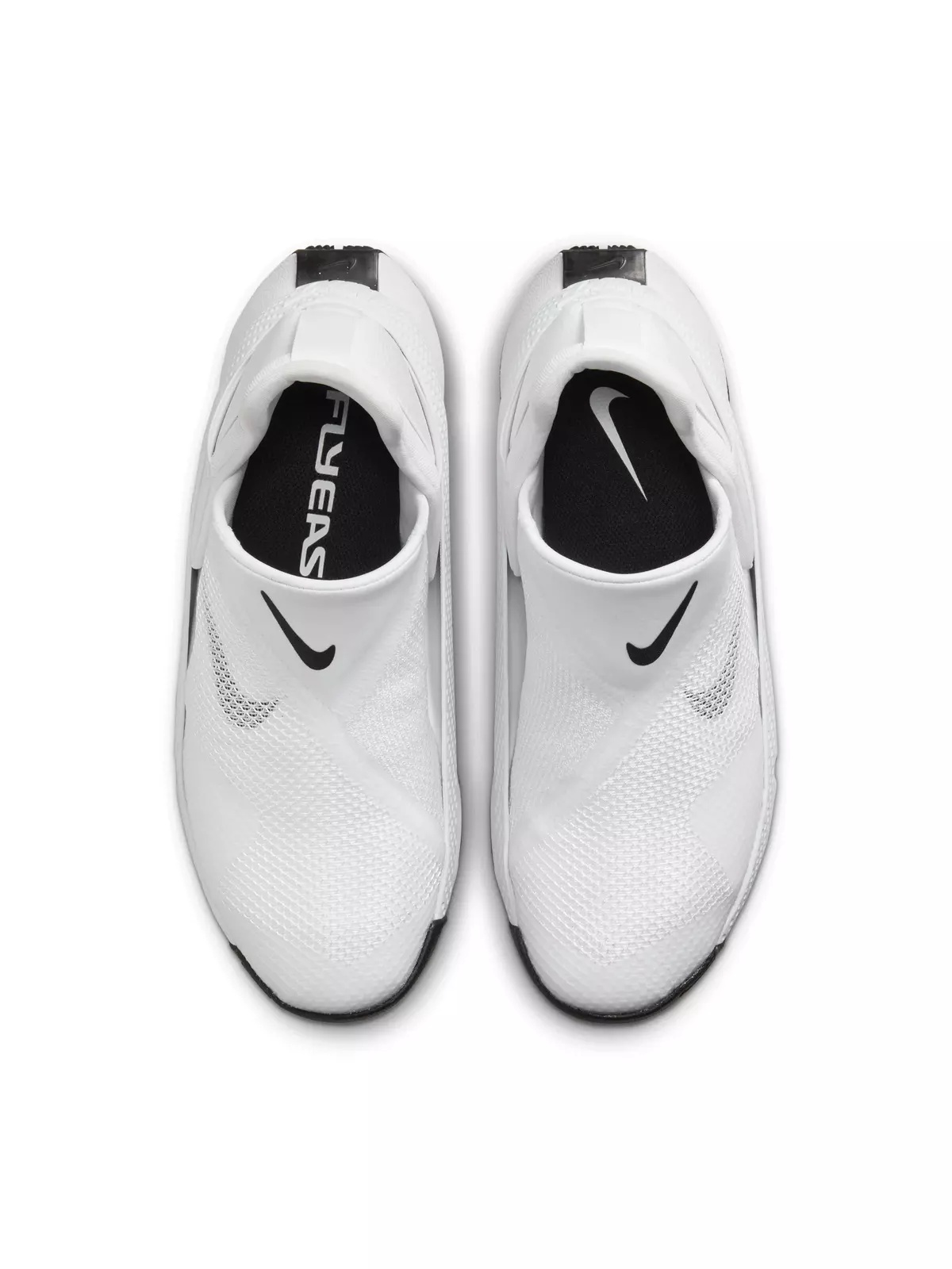 Go FlyEase "White/Black" Women's Shoe - 4