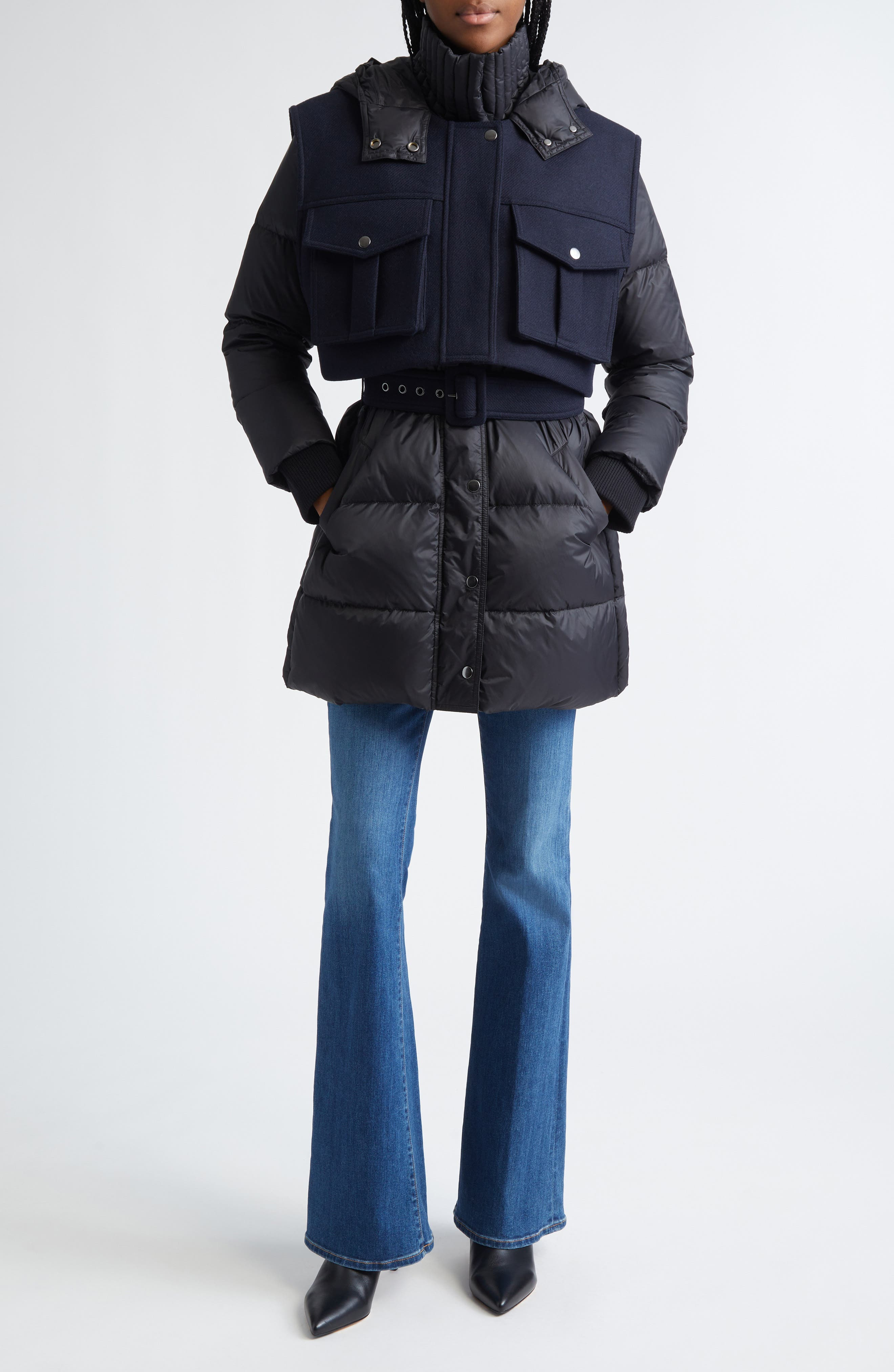 Veronica Beard Jarvis Down Puffer Jacket in Black at Nordstrom - 2