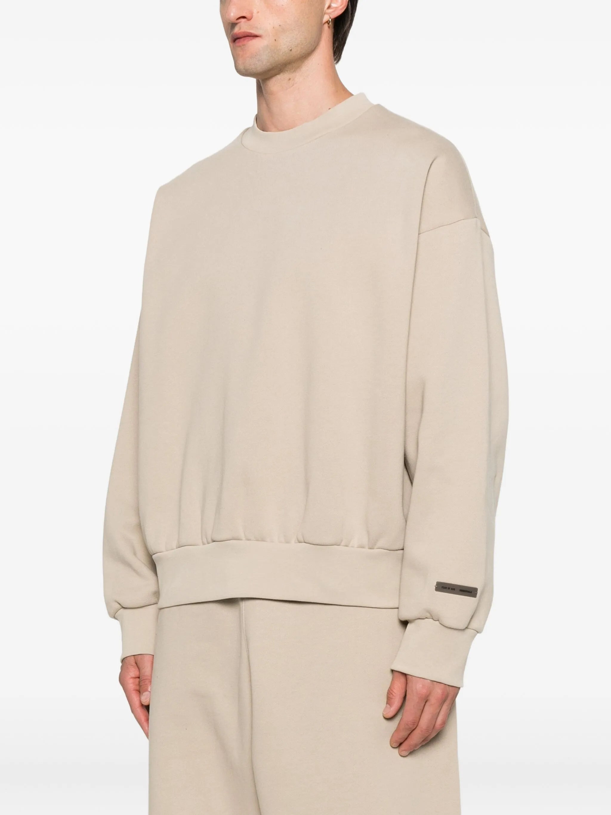Fear Of God Essentials Crew-neck Cotton Sweatshirt - 4