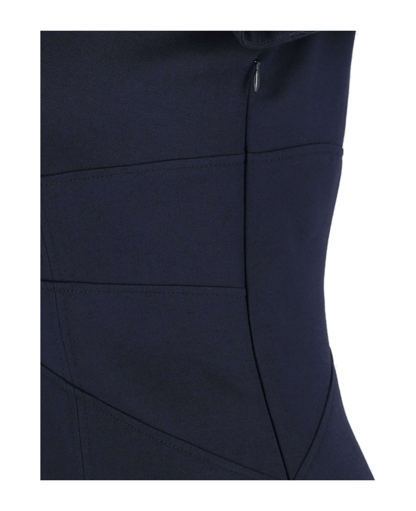Wool And Silk Mini Dress - 4