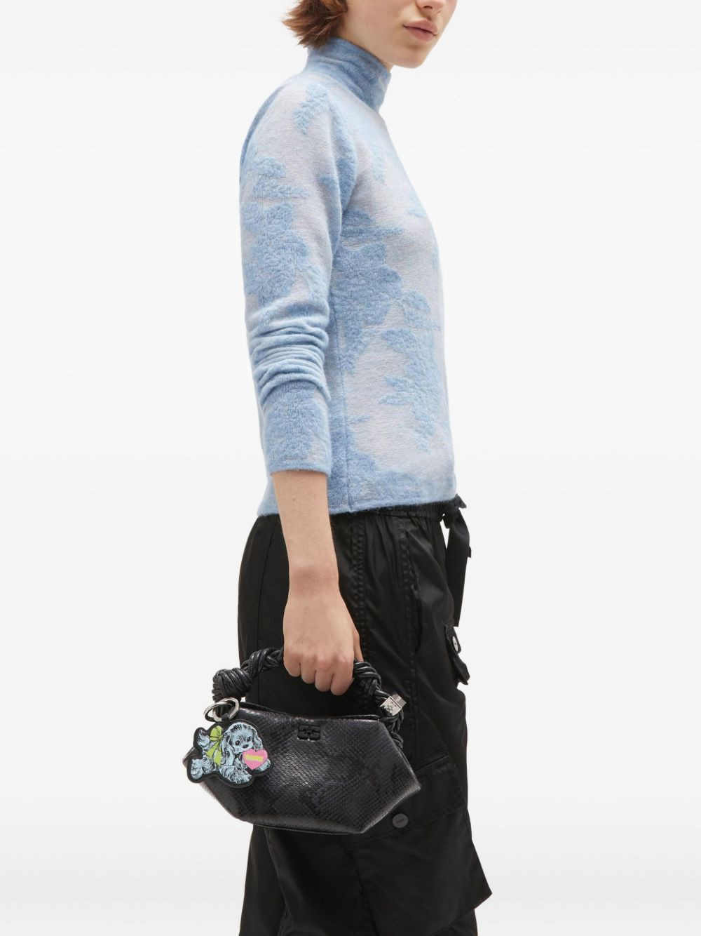 mini Bou twisted-handle tote bag - 2