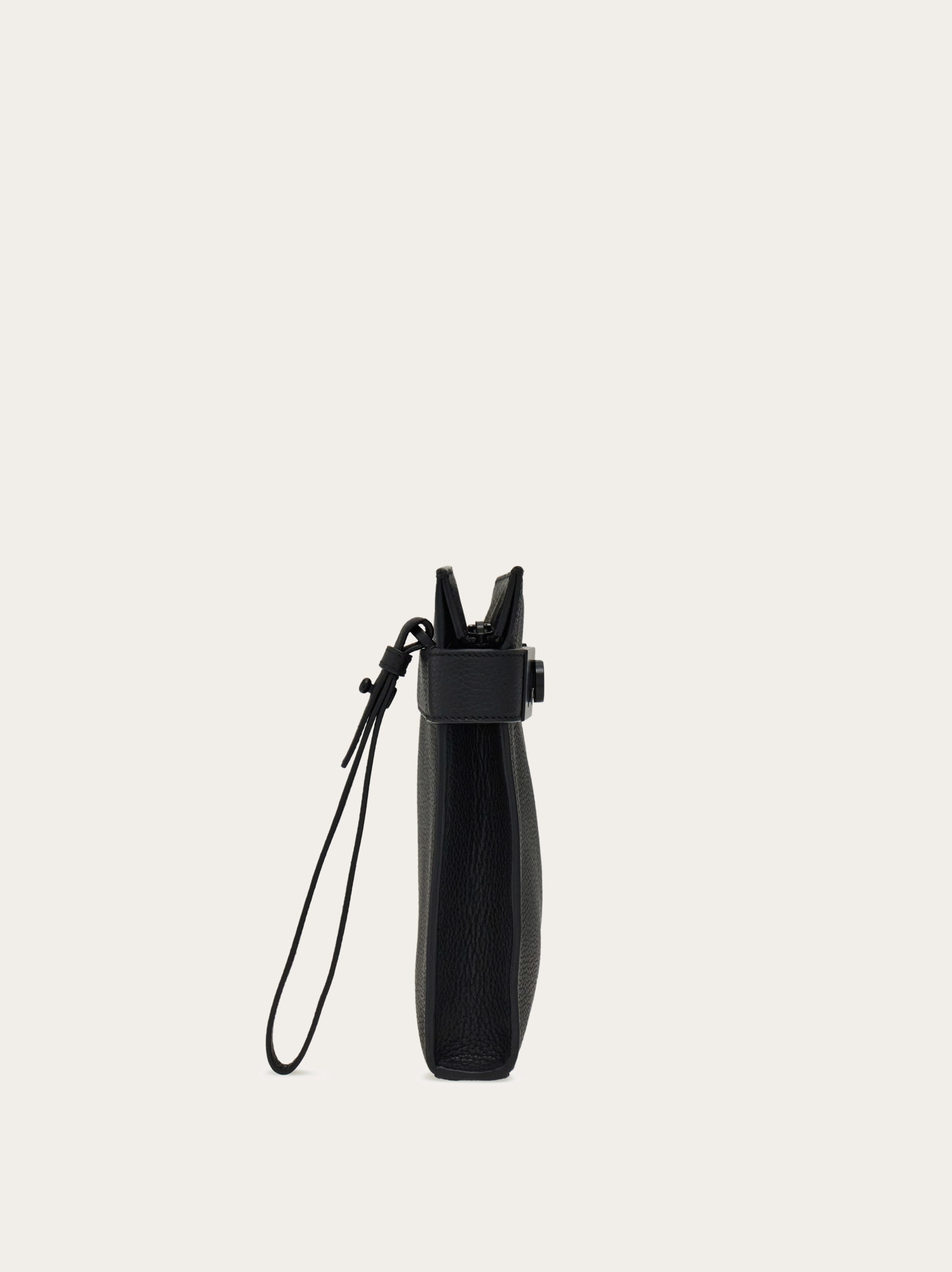 Pouch with Gancini buckles - 3