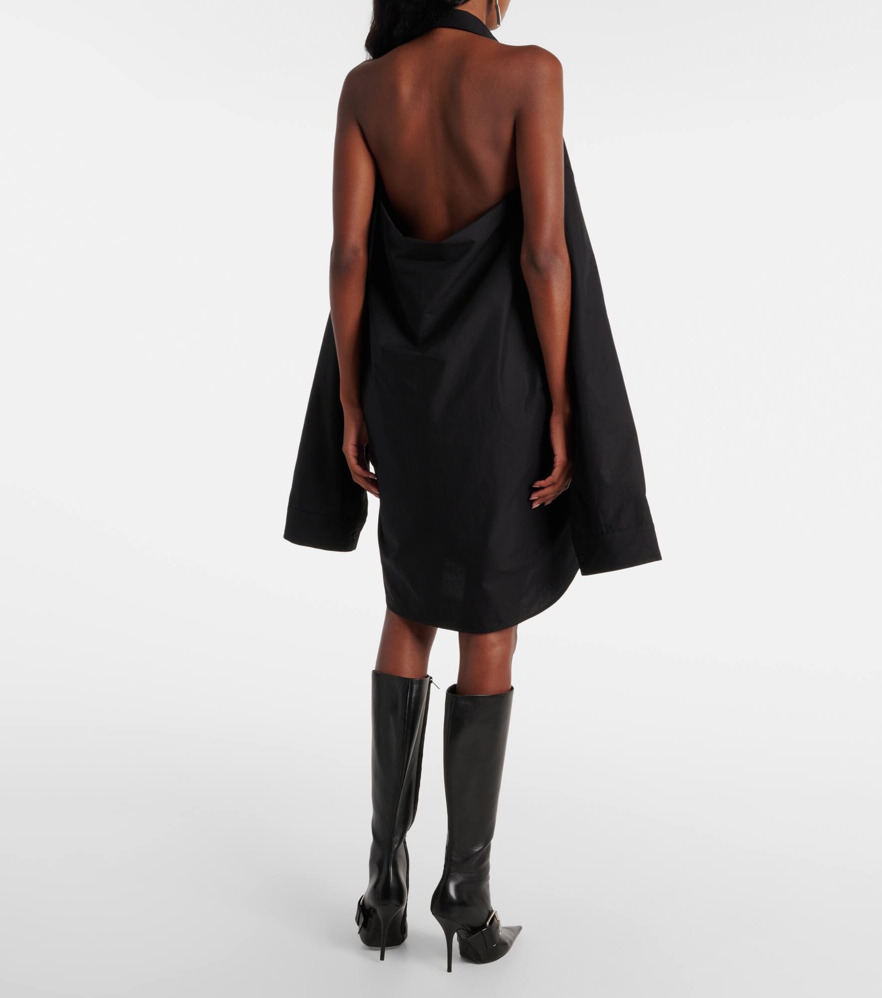 ワンピース Balenciaga Suspended Shirt Dress 25174739_55399635_600.jpg