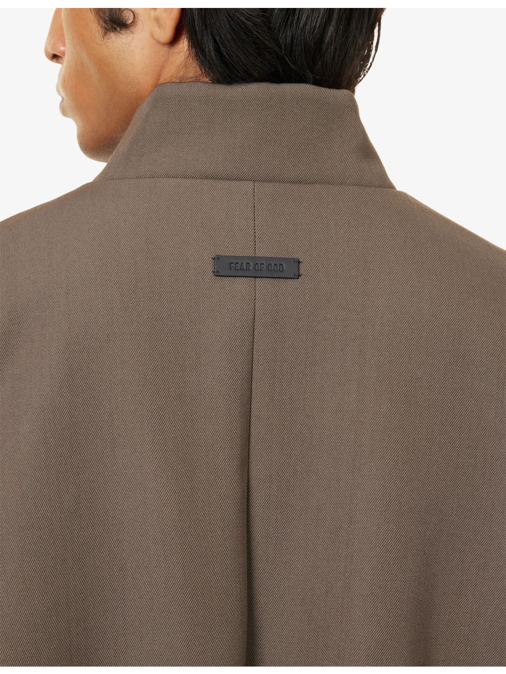 Structured Relaxed-Fit Woven Bomber Jacket - 5