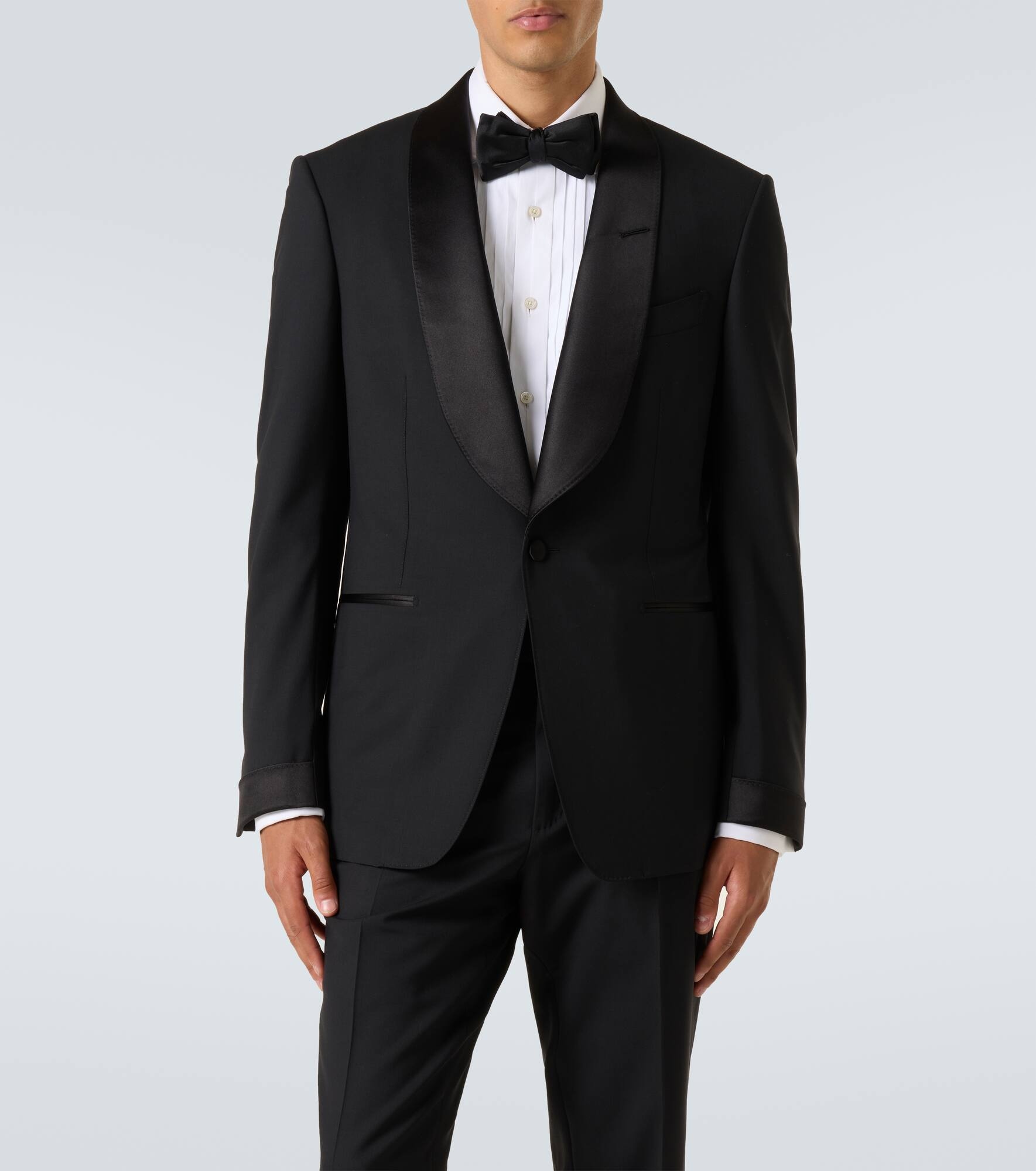 Wool-blend tuxedo - 4