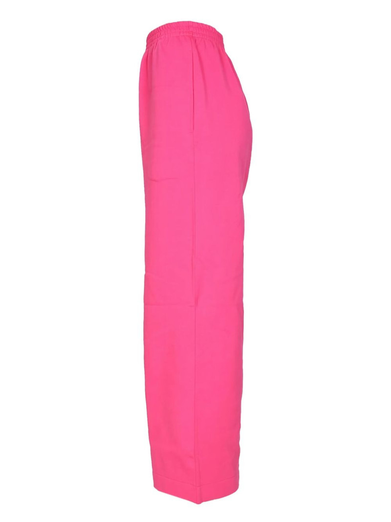 elasticated-waistband trousers 4
