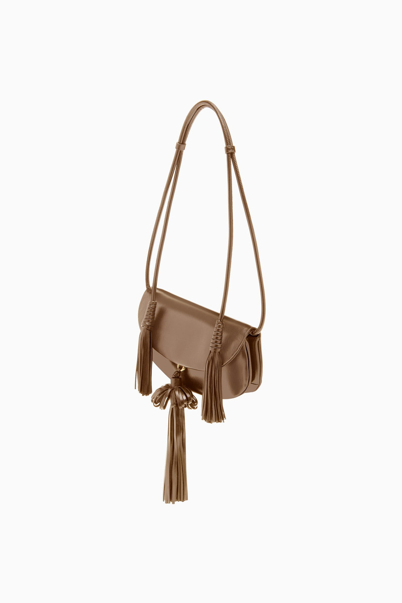 ULLA JOHNSON Paloma Tassel Flap Bag outlook