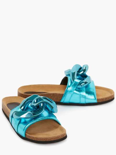 JW Anderson chain-link detail slides outlook