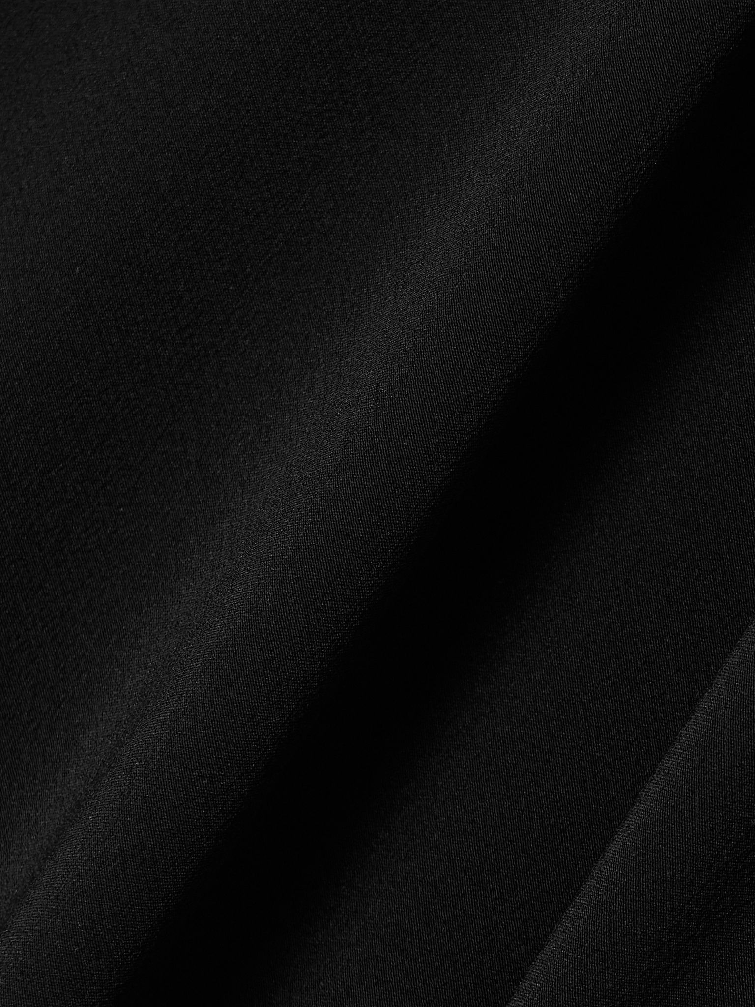 Silk maxi skirt Black - 4