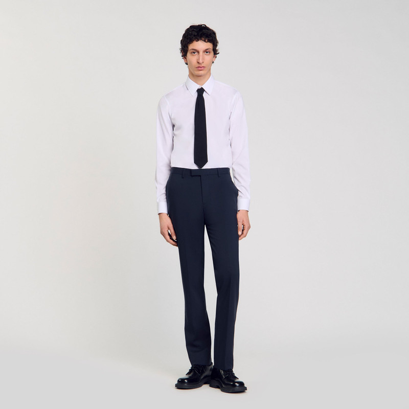 Sandro WOOL SUIT TROUSERS outlook