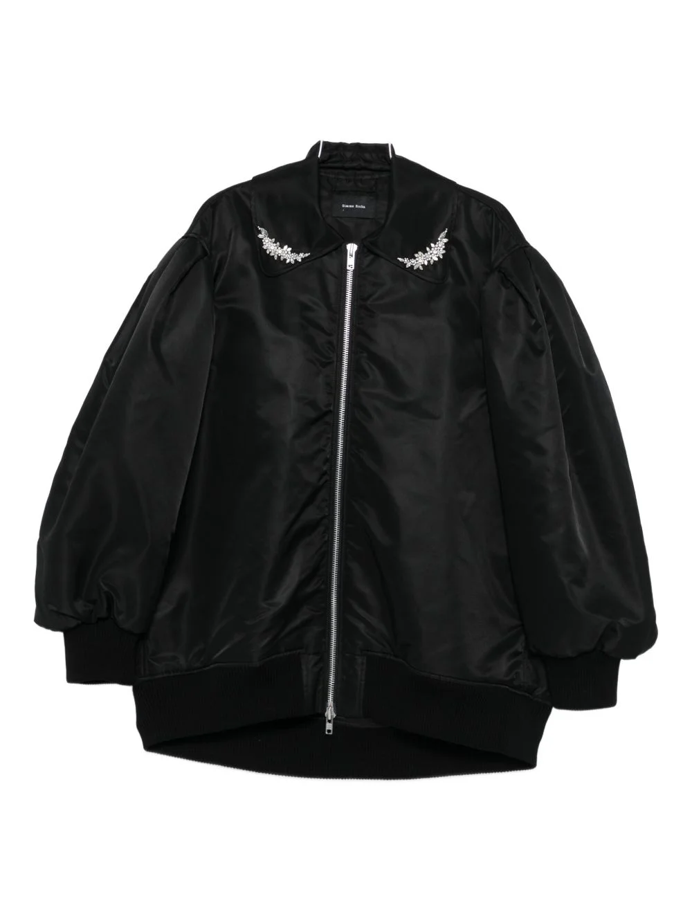 embellished bomber jacket - 1