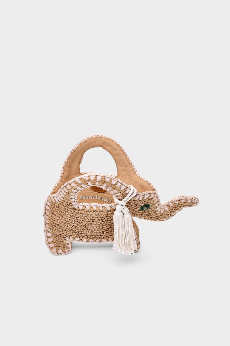 Elephant Bag In Natural 3