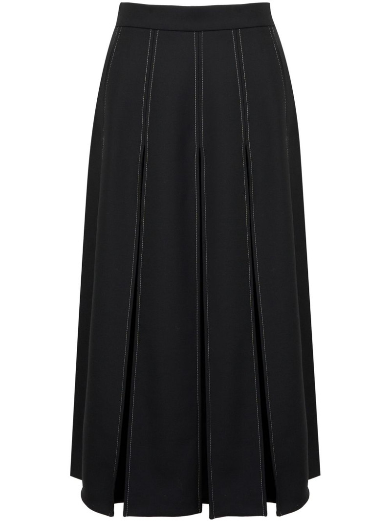 cut-out midi skirt 1