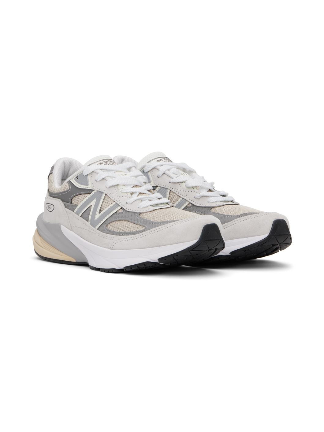 Gray 'Made in USA' 990v6 Sneakers - 4