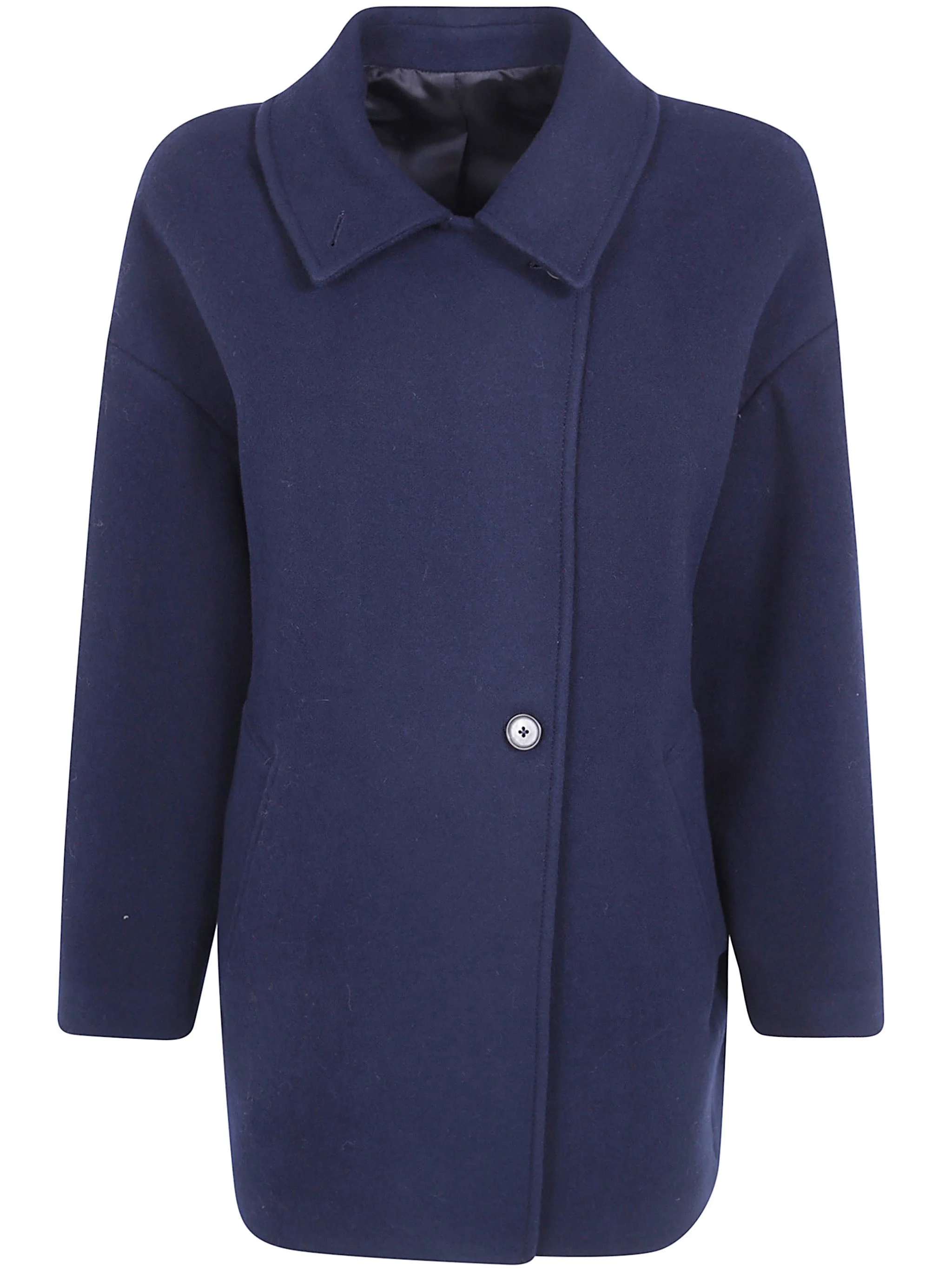Coat Blue Womens Coat - 1
