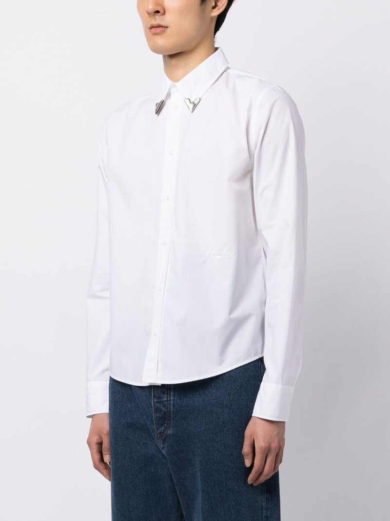 straight-point collar shirt 3