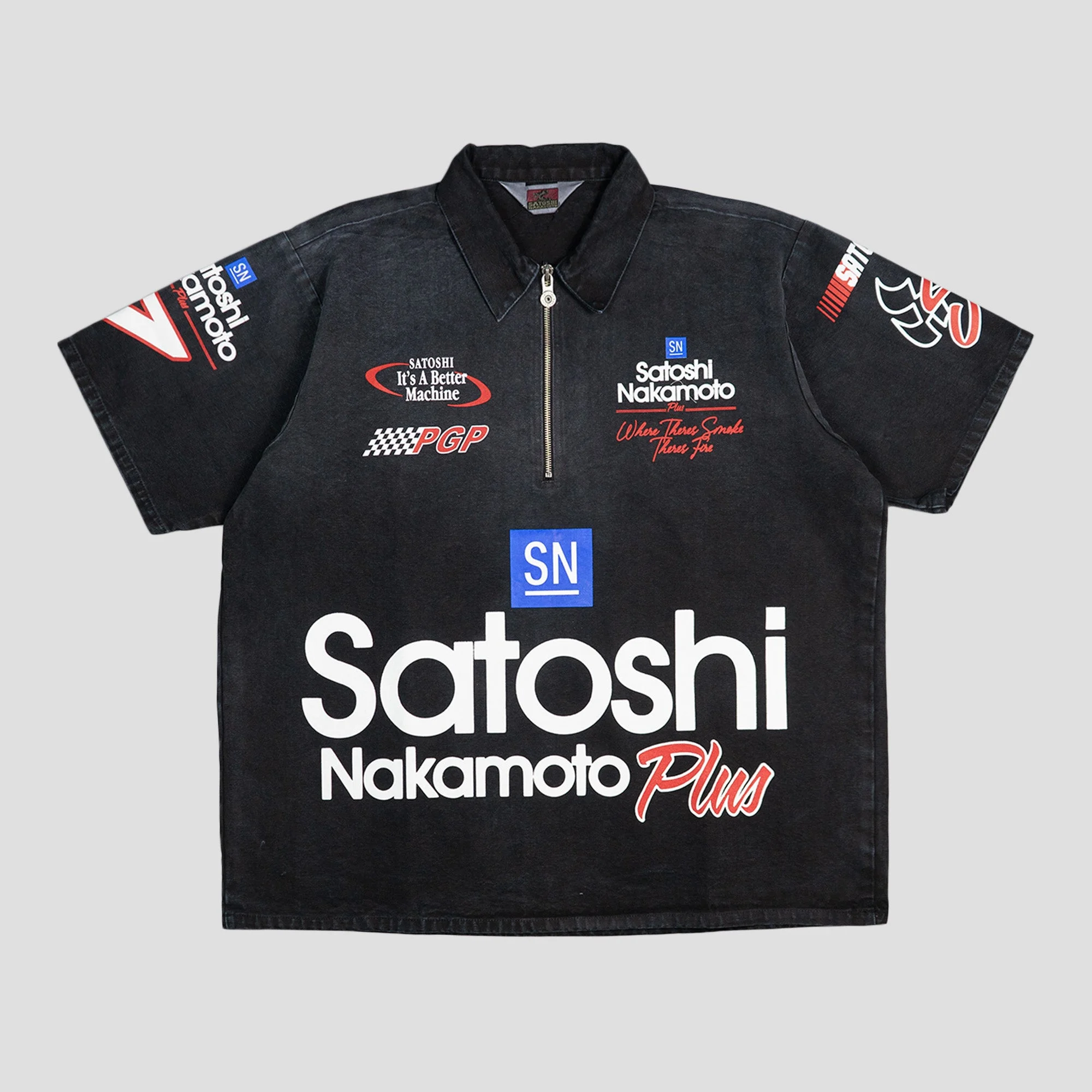 SATOSHI MECHANIC HALF-ZIP - 1