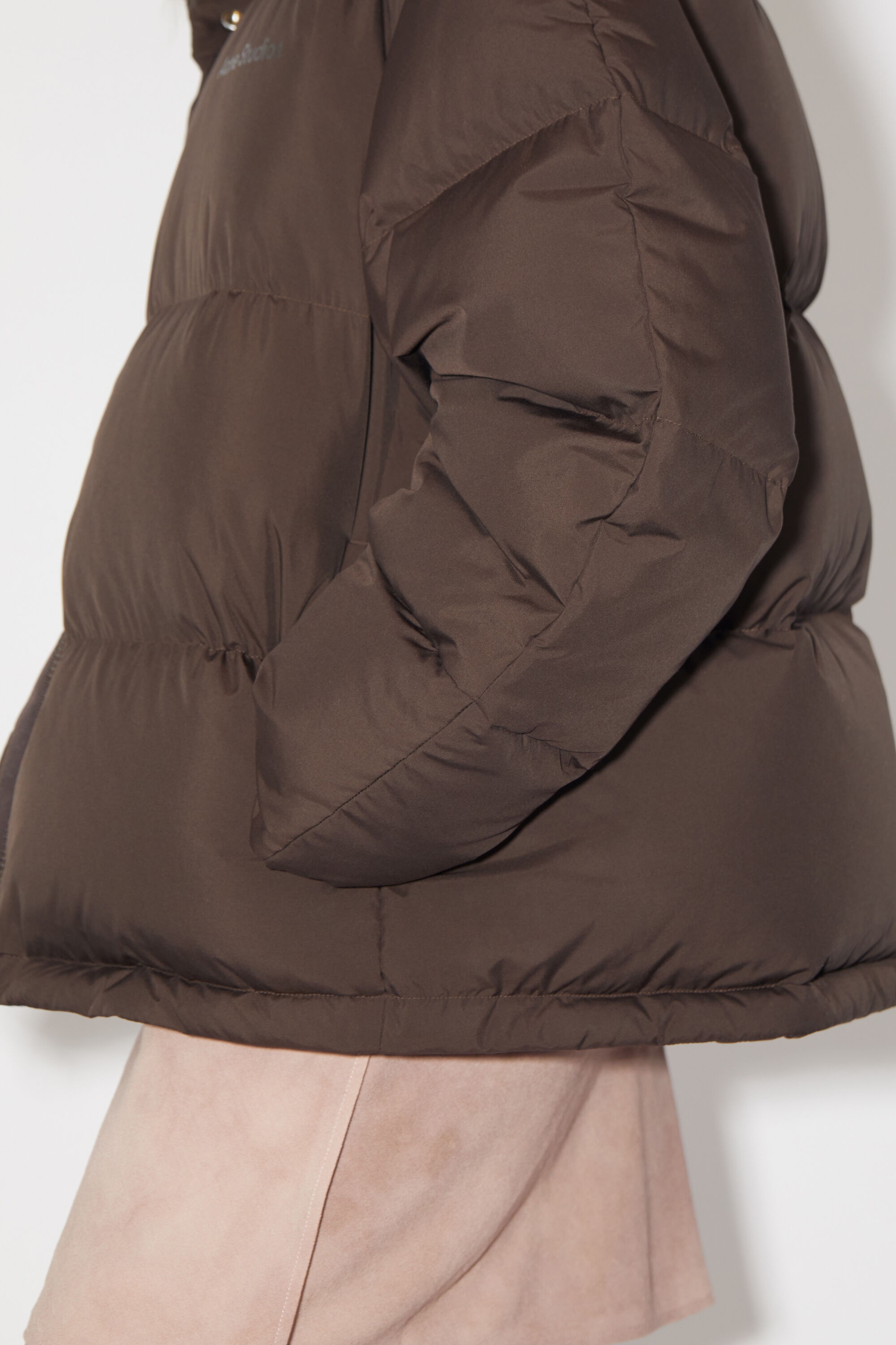 Puffer jacket - Coffee brown - 6