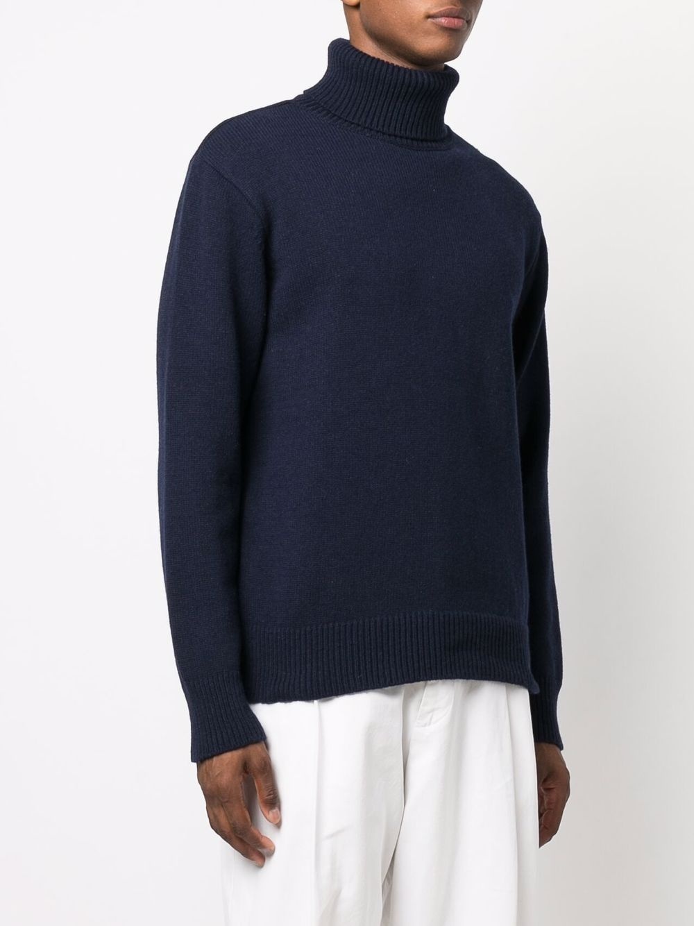 fine-knit rollneck sweater - 3