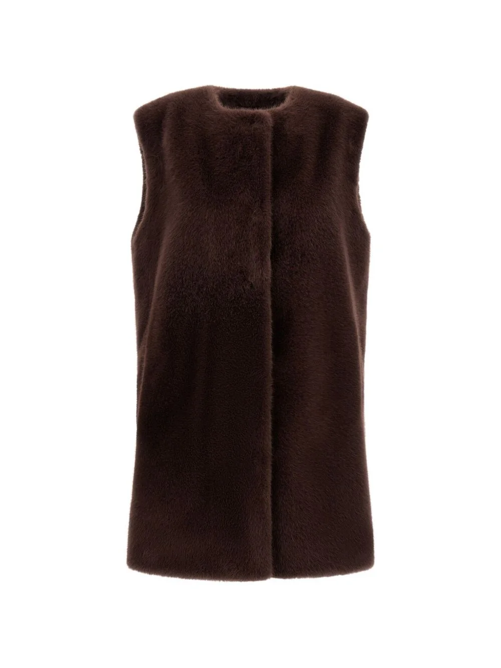 Resort faux-fur vest - 1