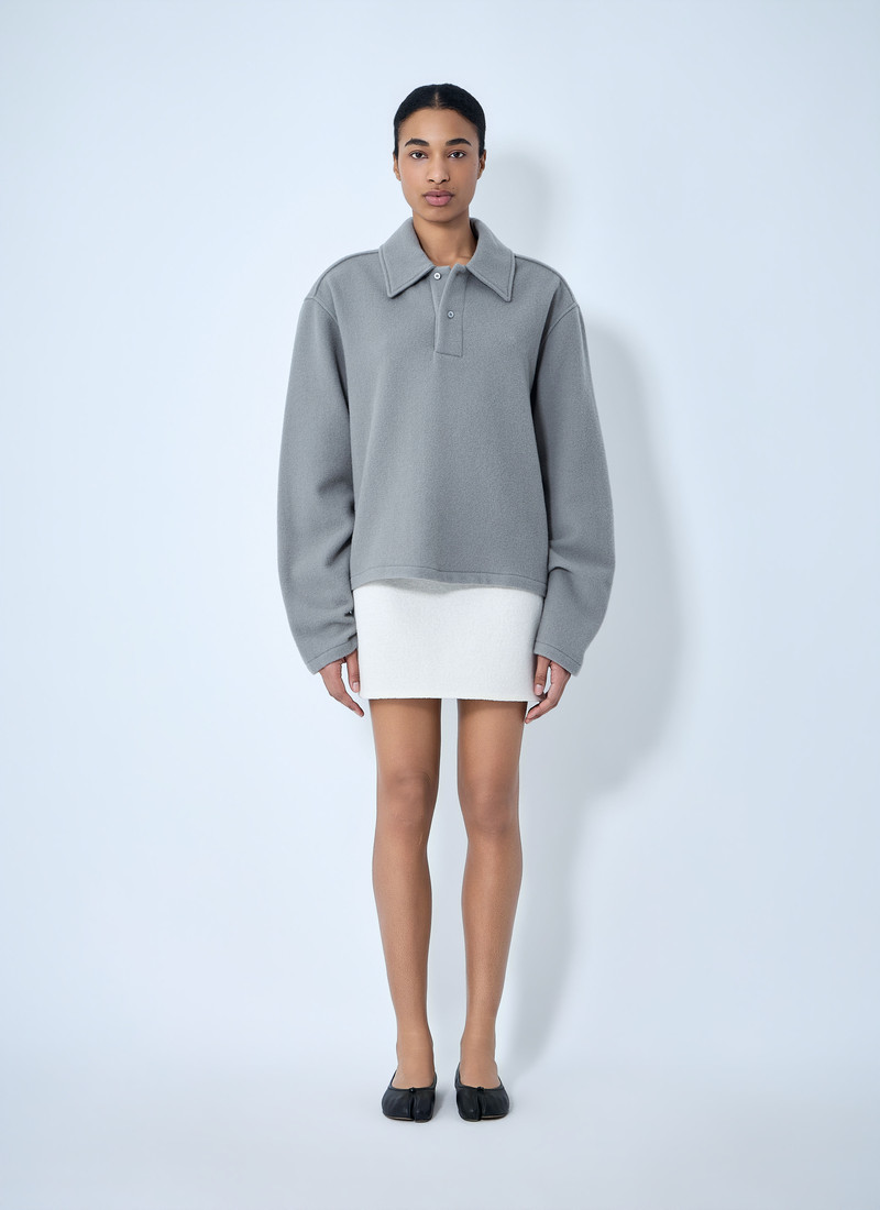 RIER Oversized Polo Knit Jumper outlook
