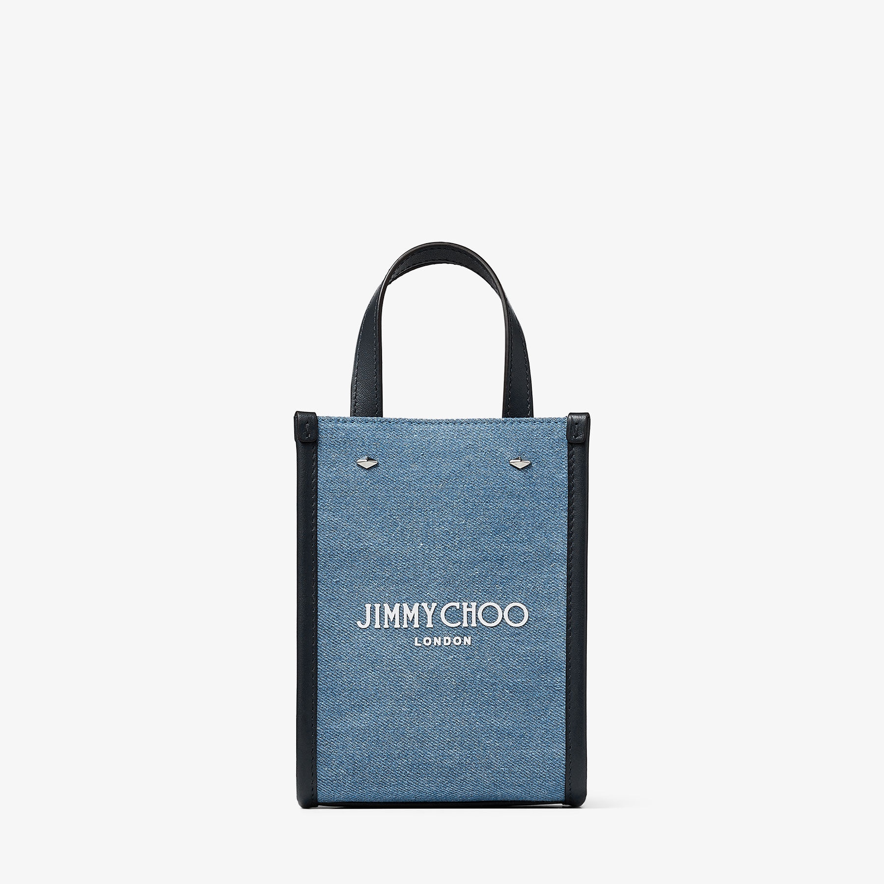 Mini North-south Tote
Washed Denim Mini Tote Bag - 1
