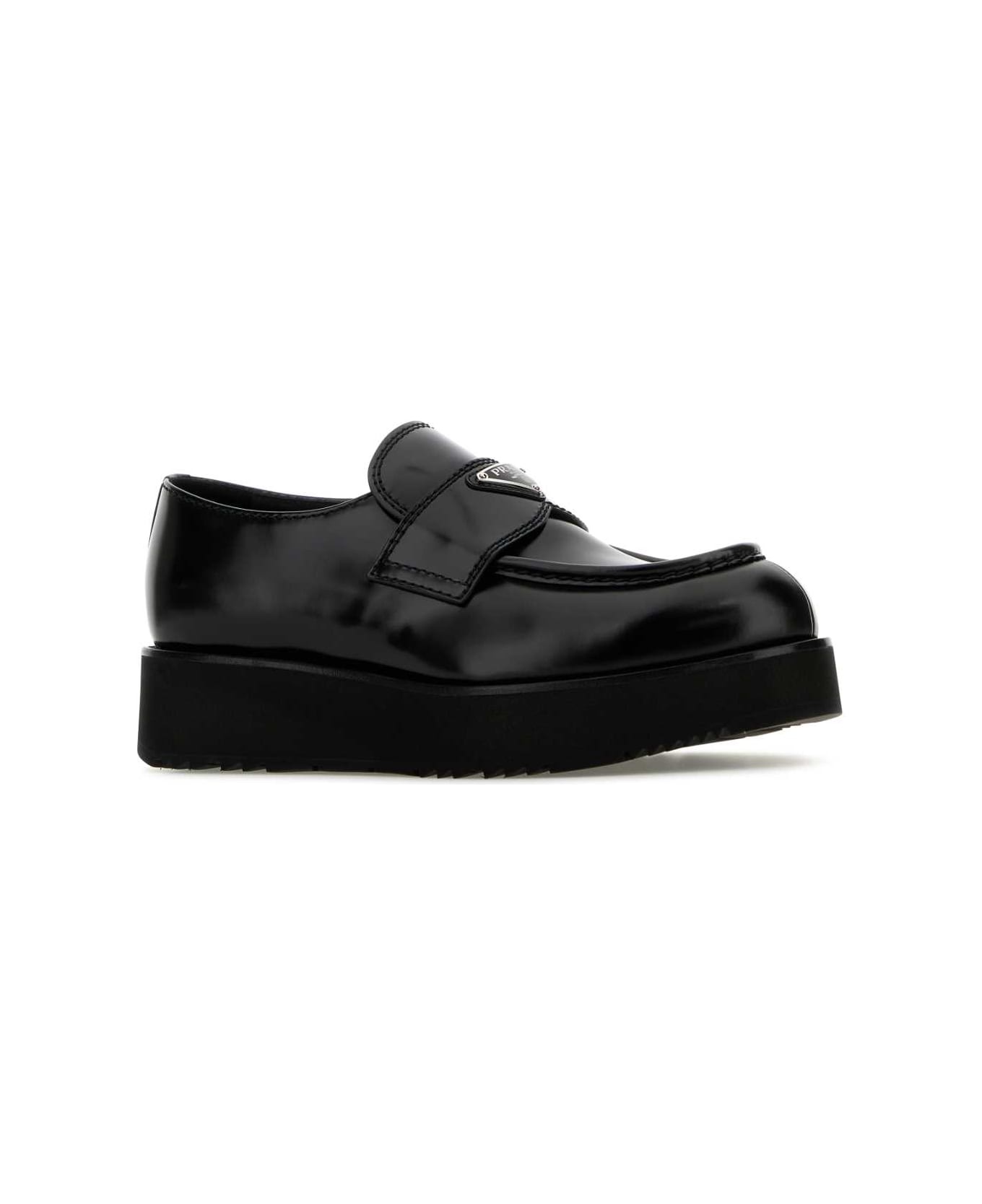 Black Leather Loafers - 2