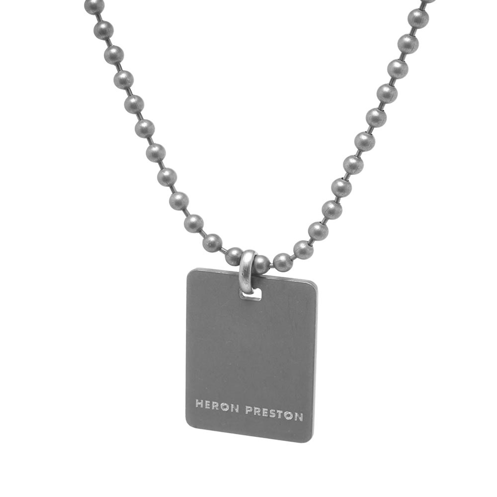 Heron Preston Dog Tag Necklace - 2