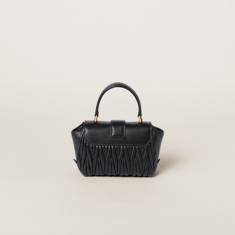 Matelassé nappa leather mini-bag 4