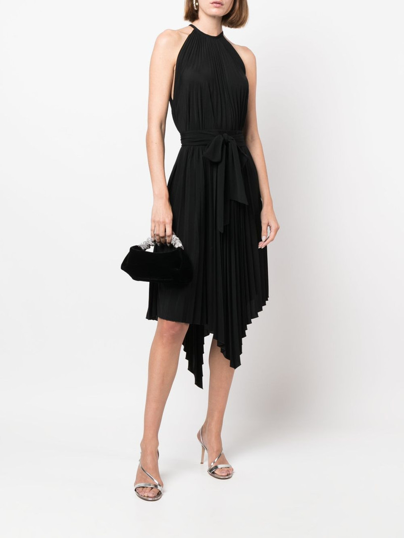 ALEXANDRE VAUTHIER asymmetric pleated dress outlook