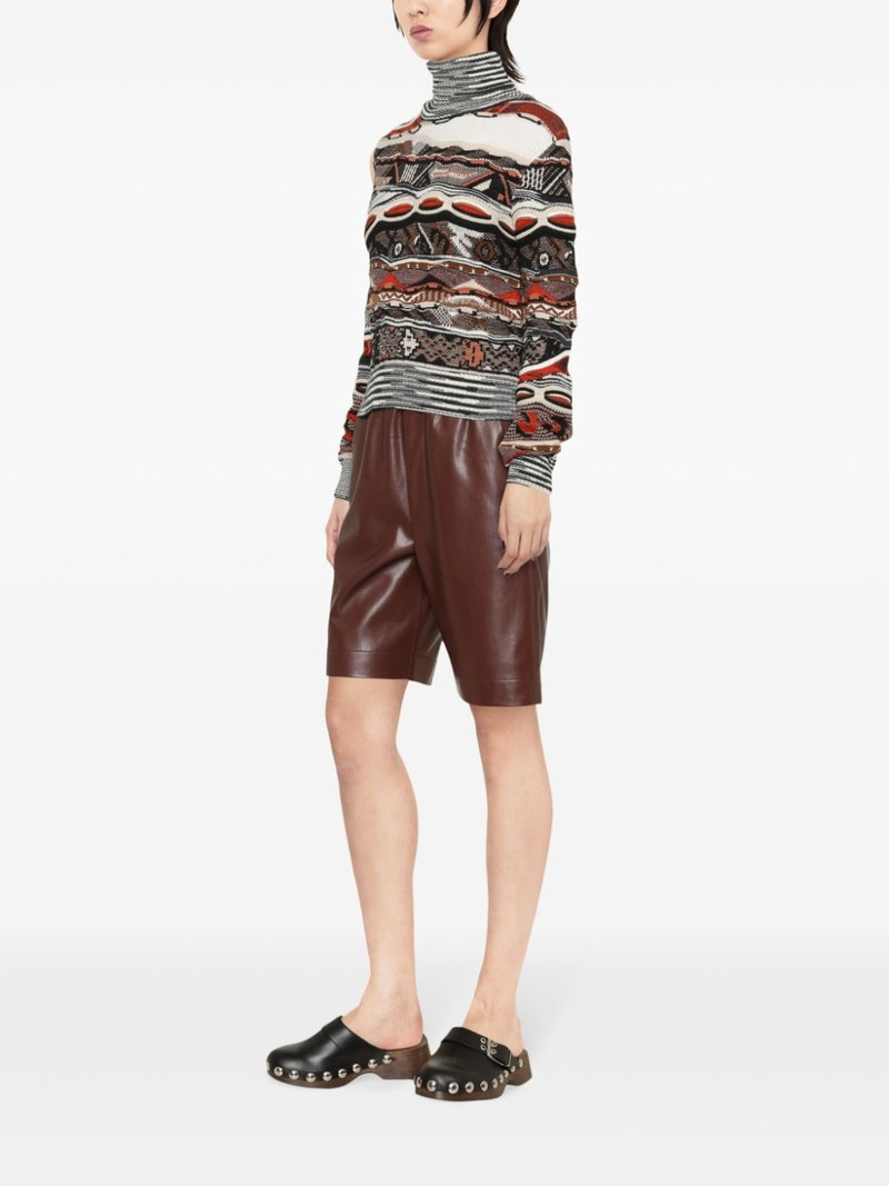 roll-neck knitted jumper 4