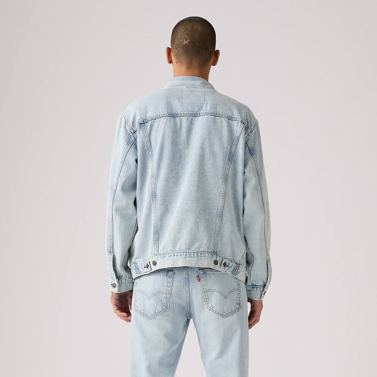 RELAXED FIT TRUCKER JACKET - 4