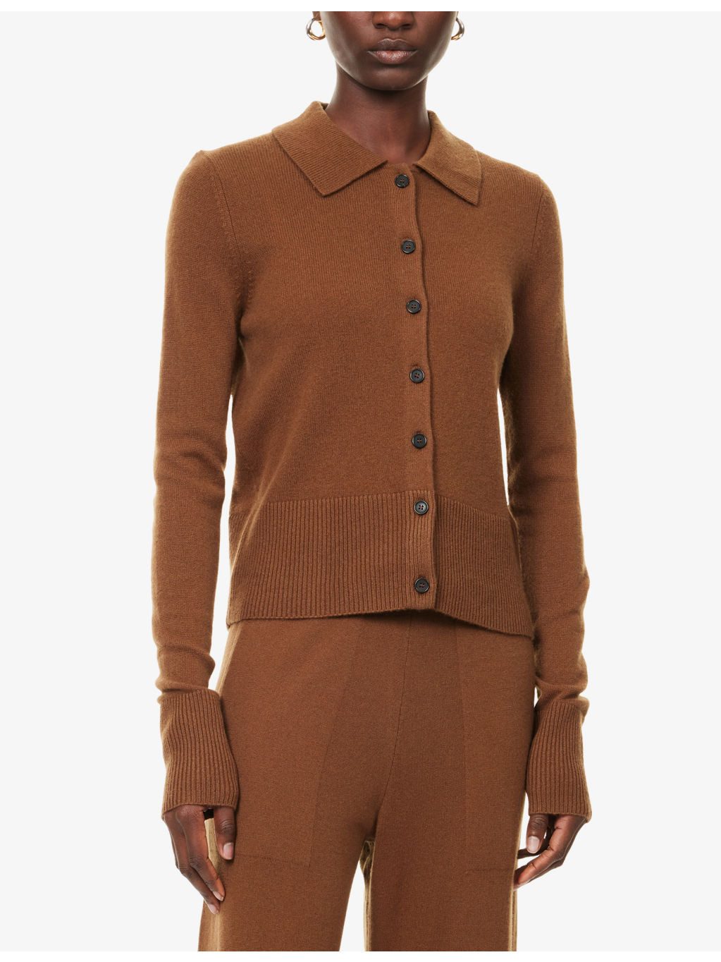 Fraga Cashmere Knitted Cardigan - 3