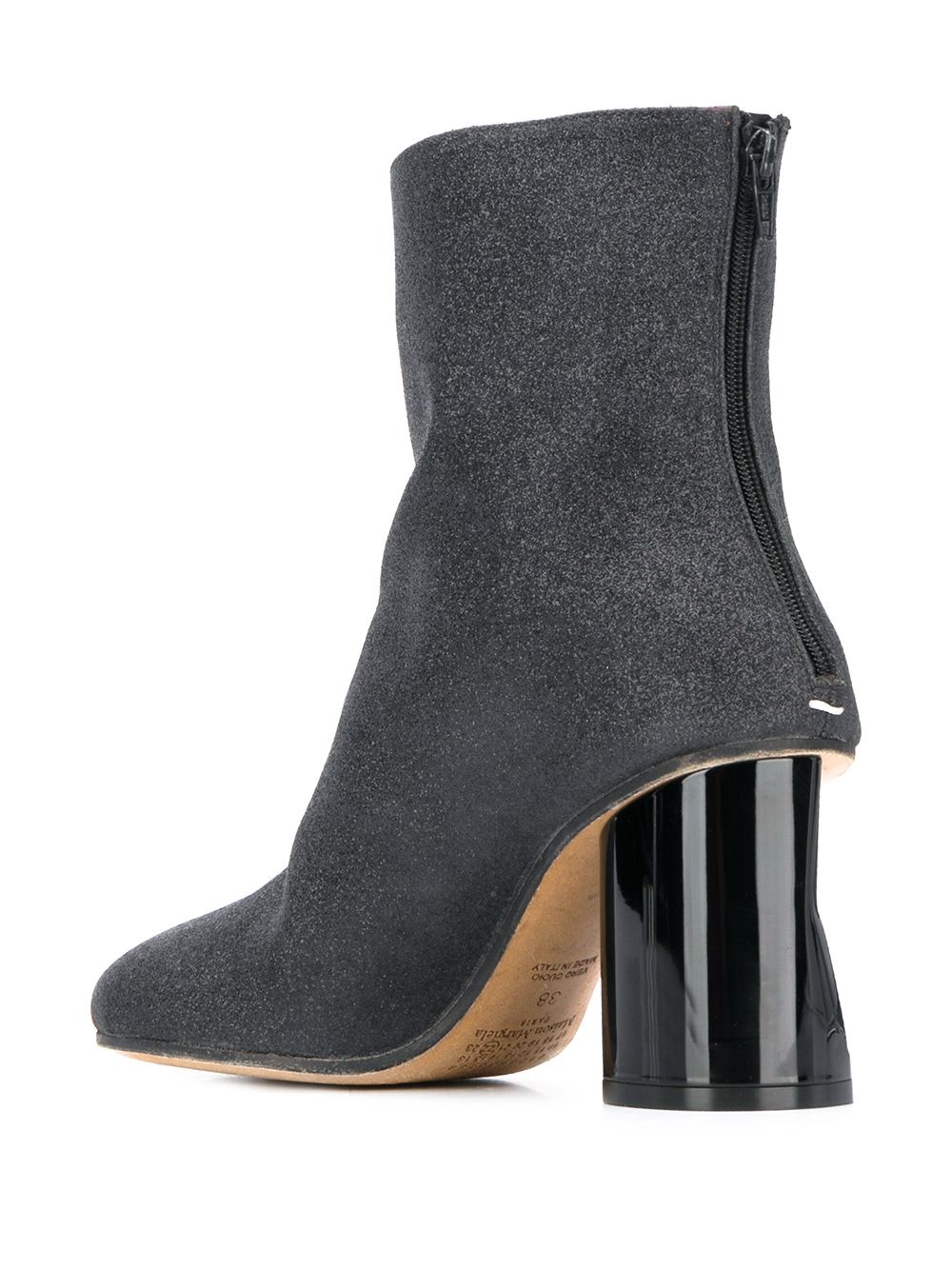 crushed heel ankle boots - 3