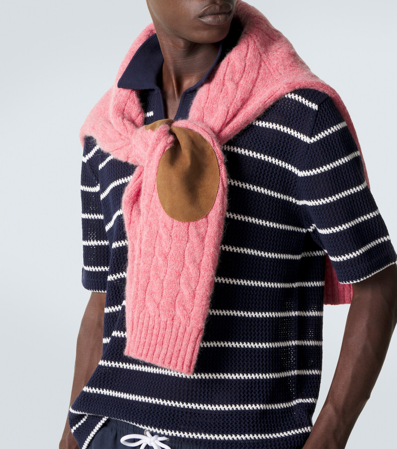 Striped cotton polo shirt 5