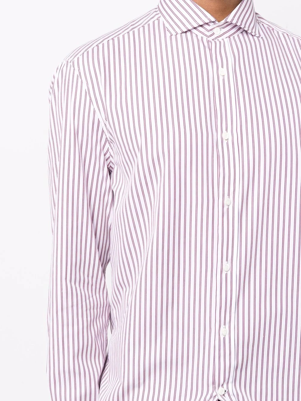 striped cotton shirt - 5