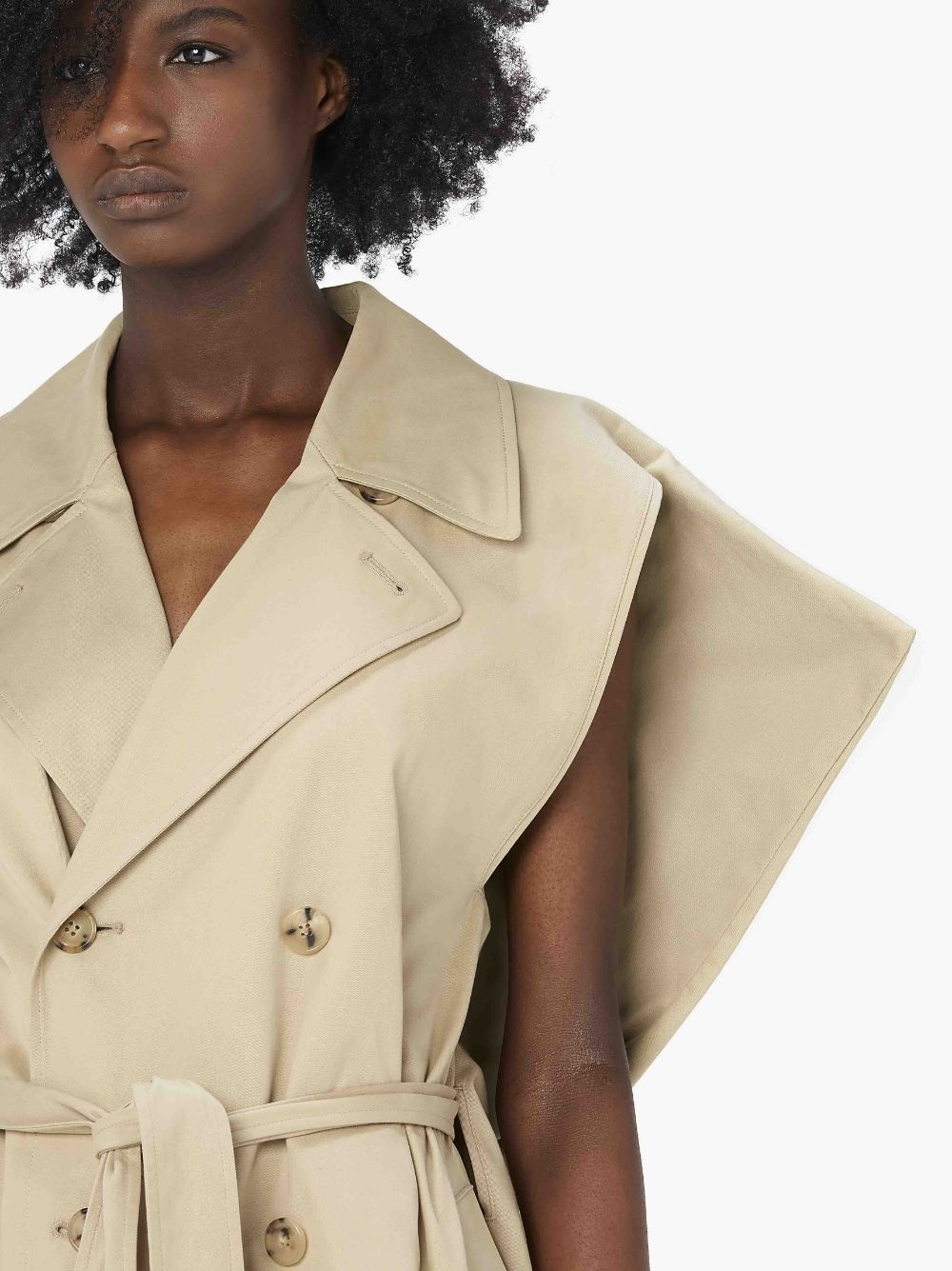 JW Anderson SLEEVELESS KITE TRENCH COAT REVERSIBLE