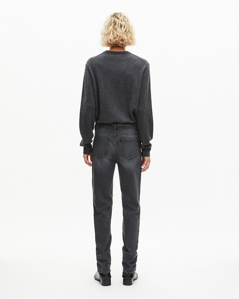 BLACK FADED SKINNY JEANS 3