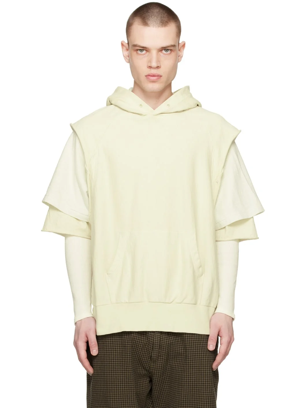 Off-White Layered Hoodie - 1