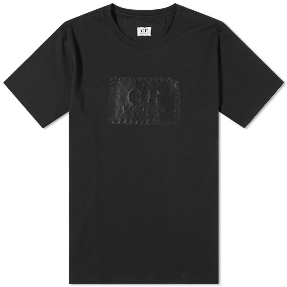 C.P. Company Stitch Block Logo Tee - 1