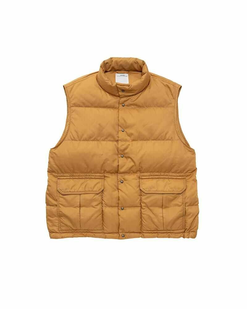 ULMER DOWN VEST MUSTARD 1