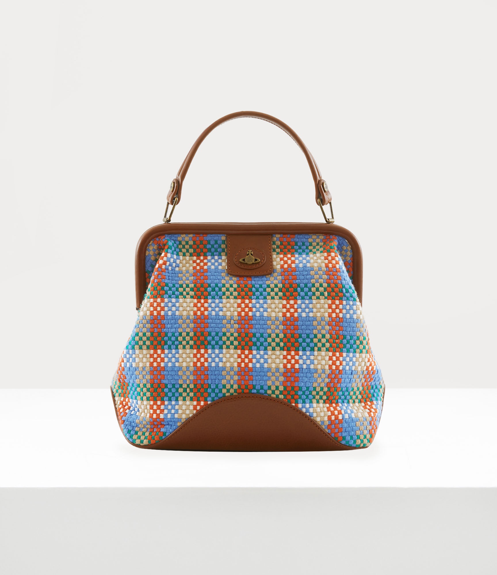 Vivienne Westwood ABBEY FRAME HANDBAG | REVERSIBLE