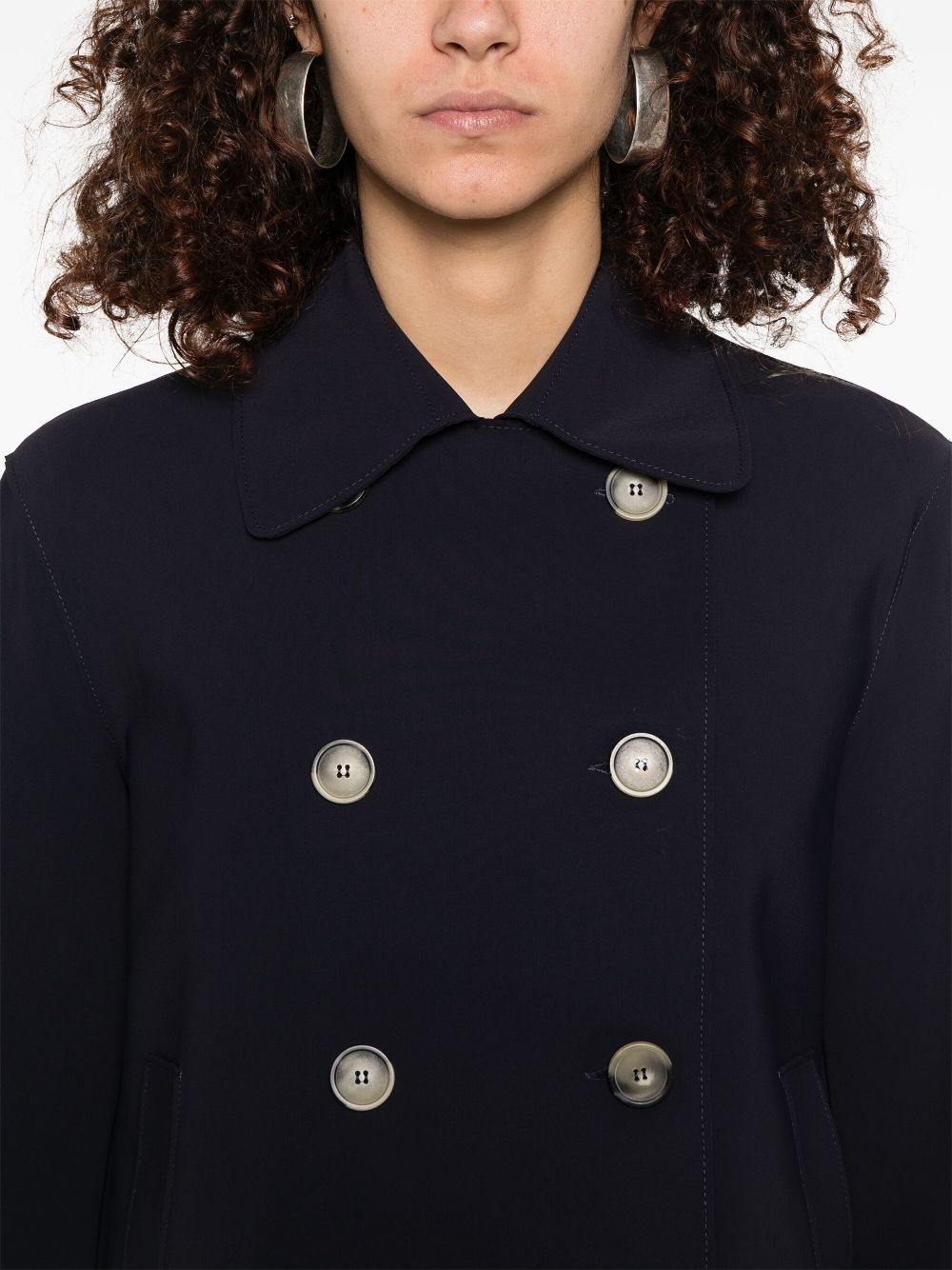 spread-collar jacket - 5
