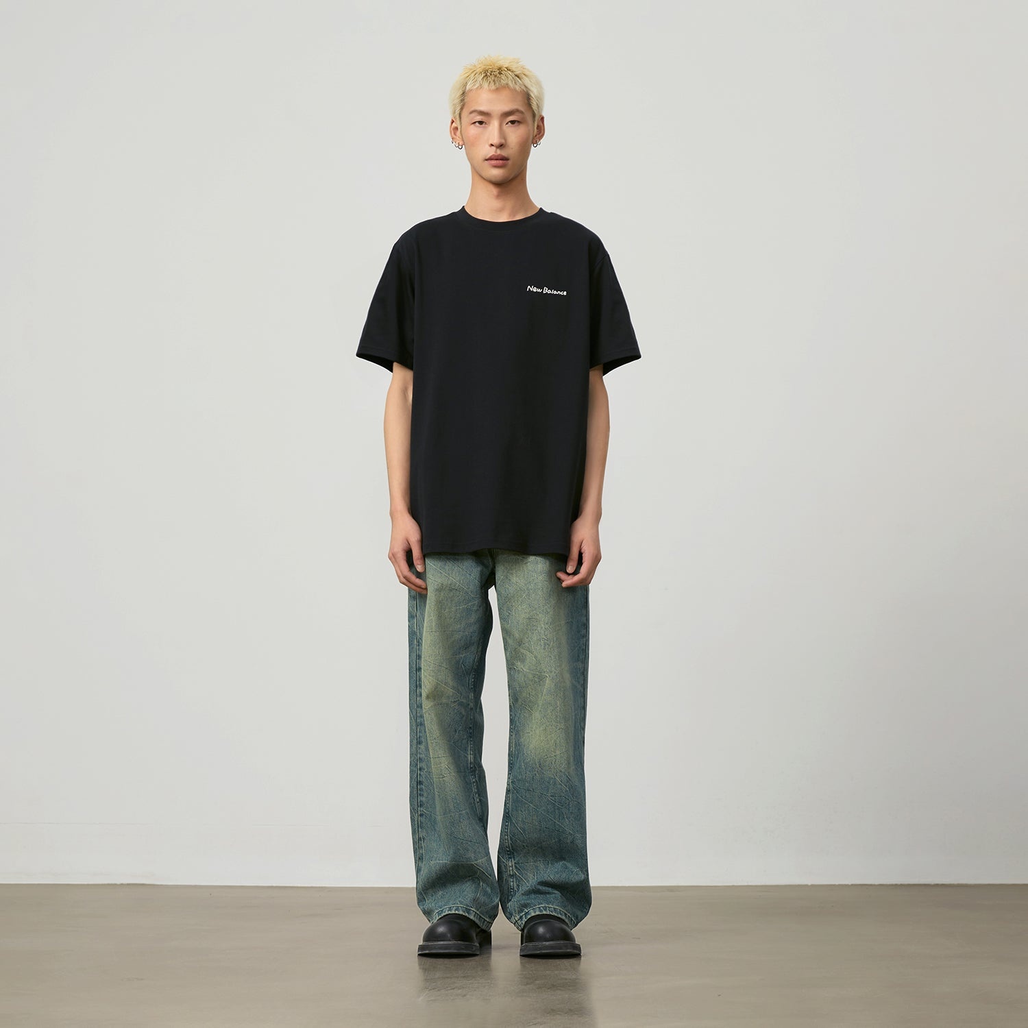 New Balance Hiking Graphic T-Shirt 'Black' AMT42339-BK - 6
