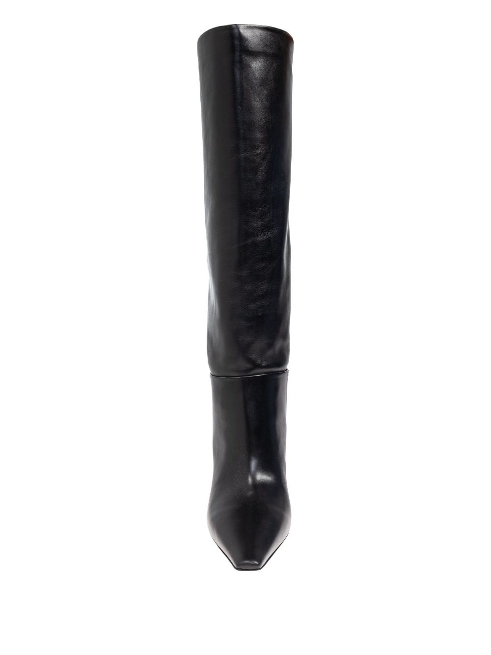 leather knee-high boots - 4