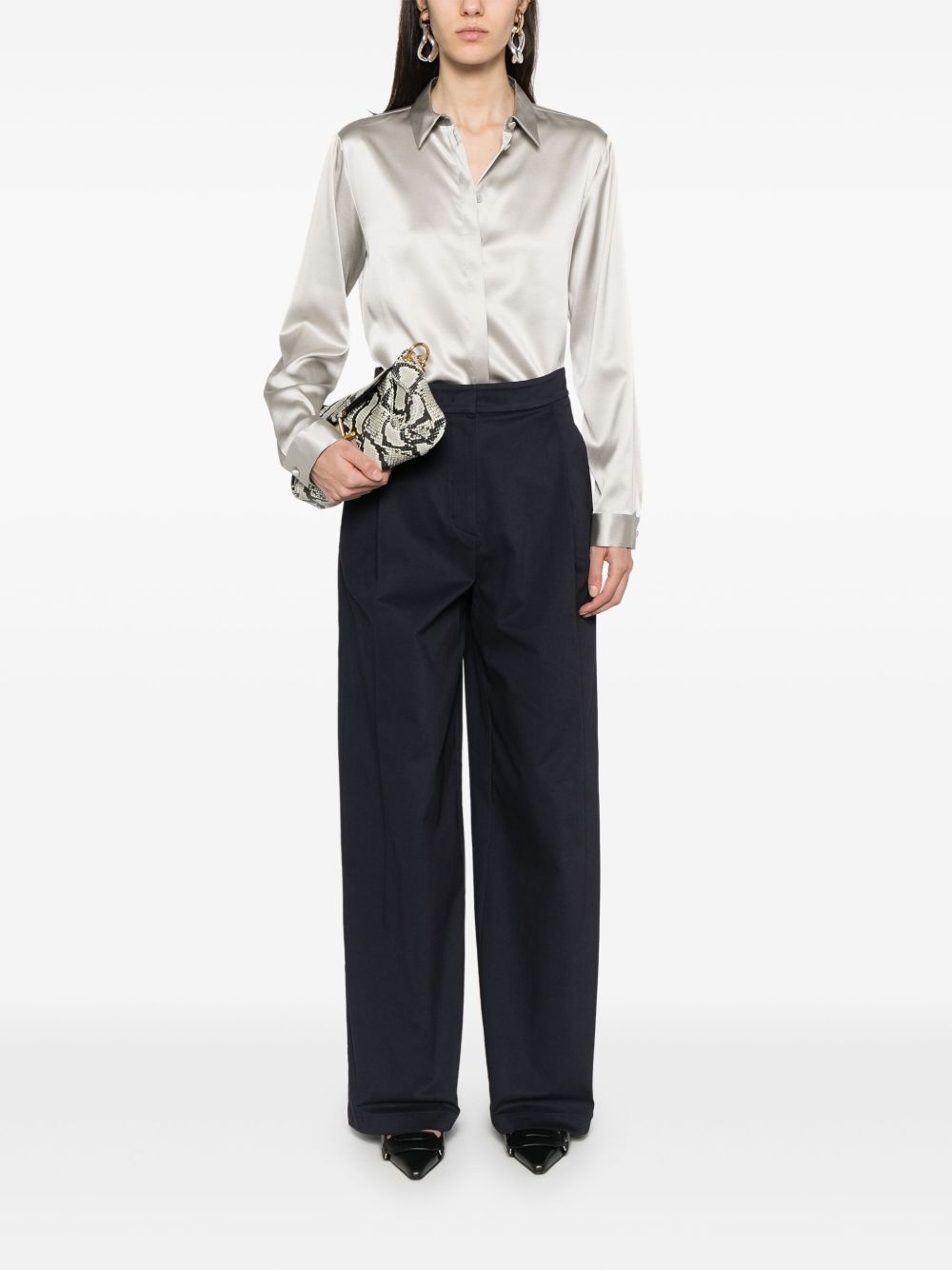 pleated trousers - 2