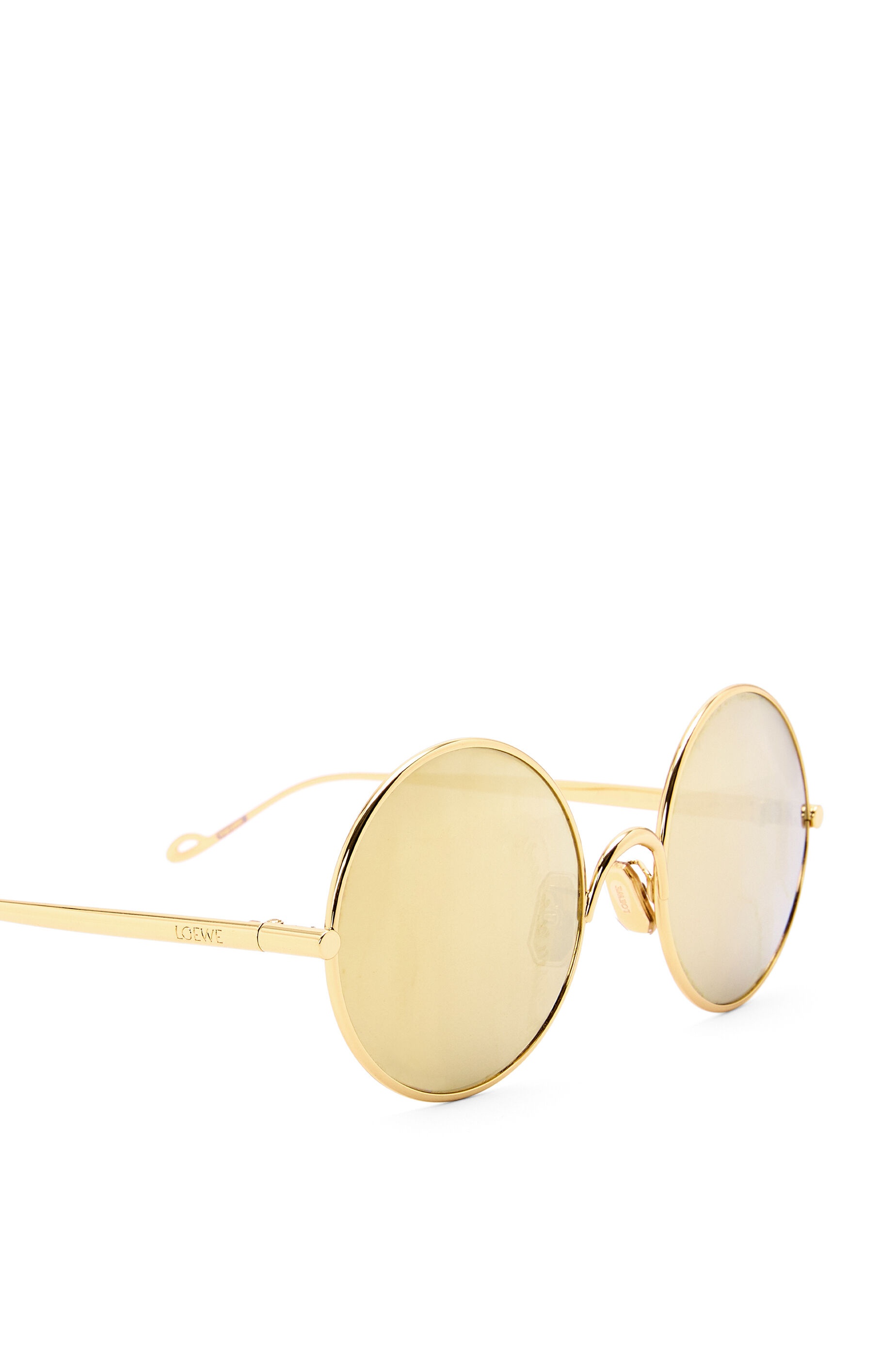 Round sunglasses in metal - 4