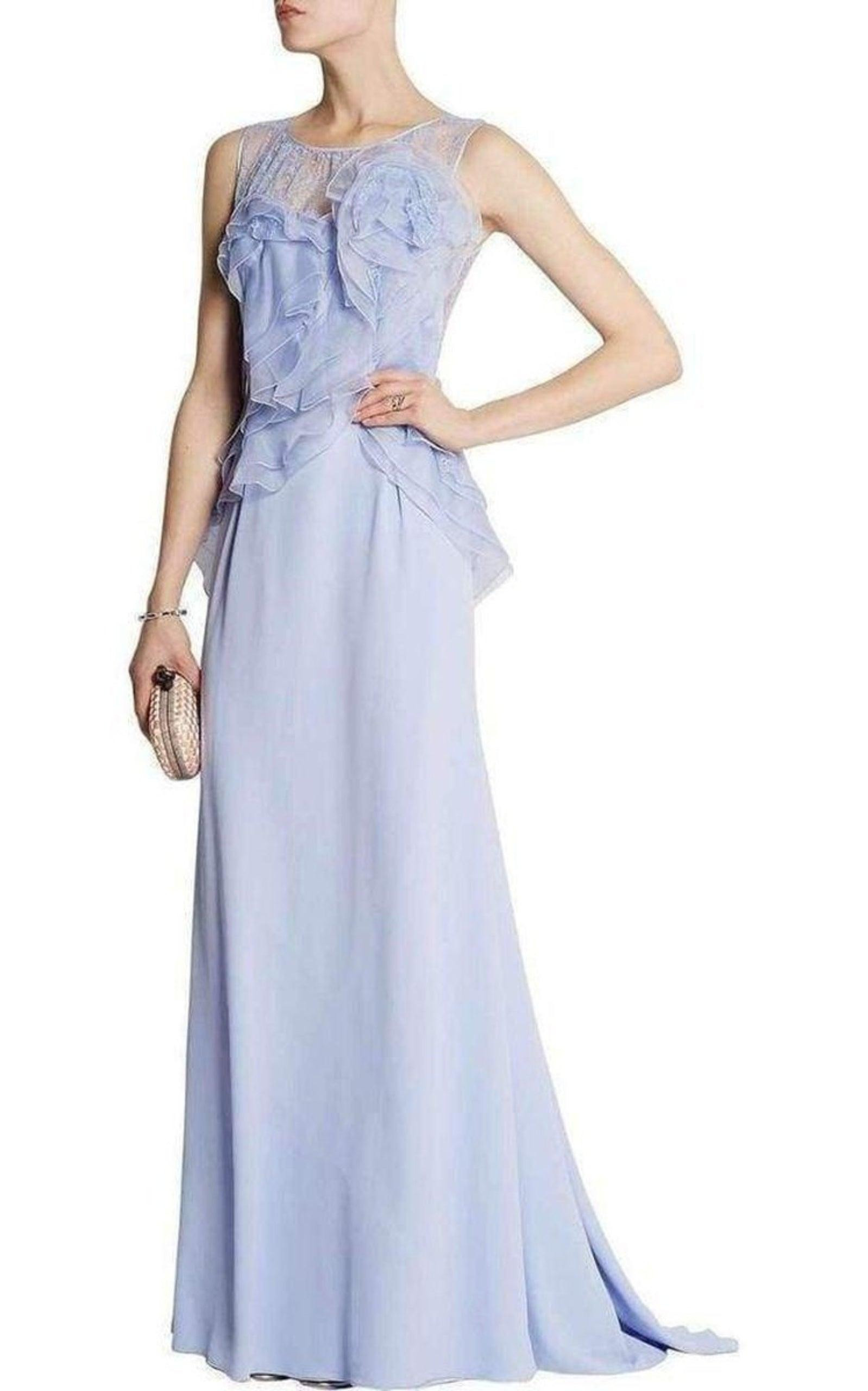 Ruffle Silk Crêpe Gown - 2