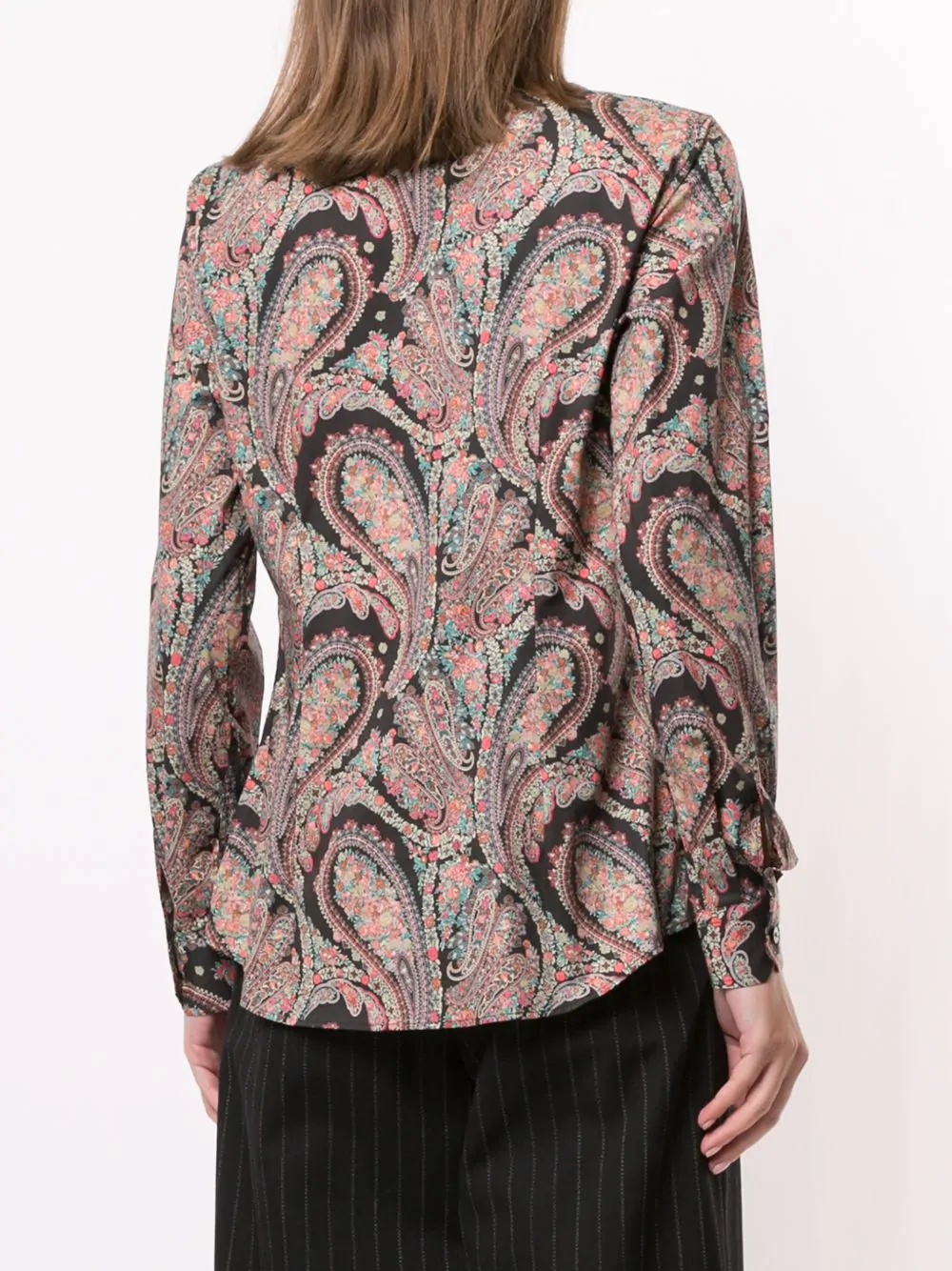 paisley print shirt - 4